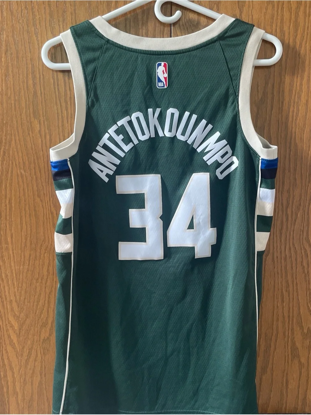 Nike Milwaukee Bucks Giannis Antetokounmpo #34- NBA Basketball Jersey Mens Small